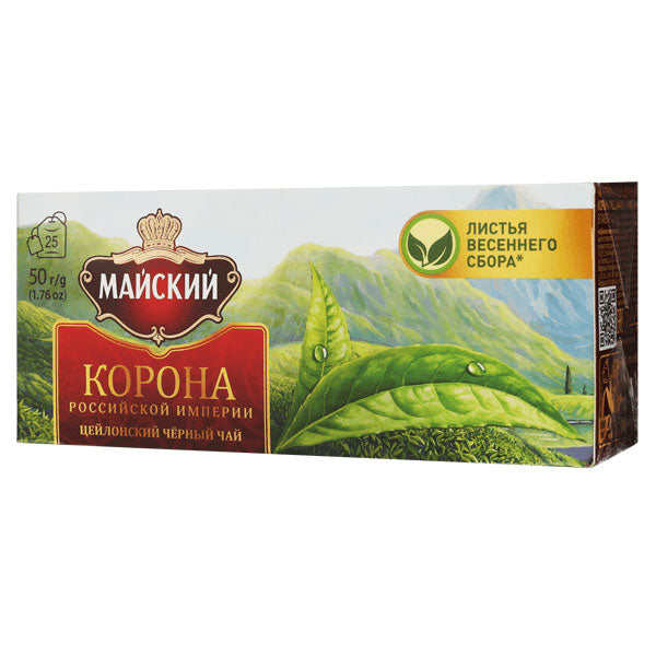 Чай Черный Корона Российской Империи – 25 пакетиков